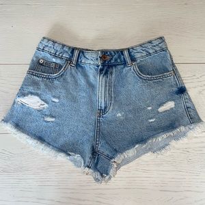 ZARA size 2 jean shorts